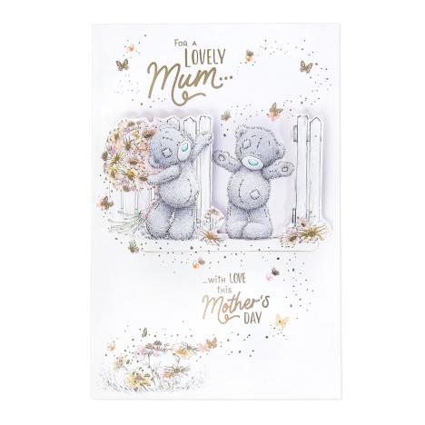 Lovely Mum Handmade Me toy You Bear Mother's Day Card £3.99